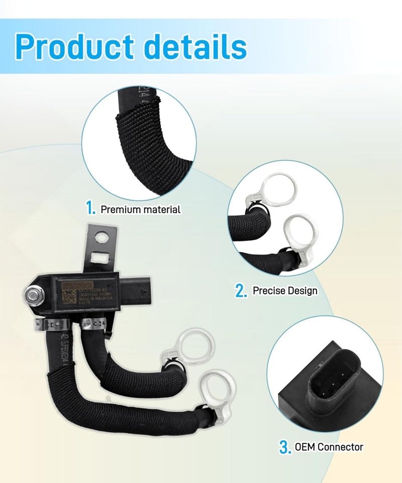 Maigoo LB5Z-9J433-B EGR Exhaust Gas Recirculation Pressure Feedback Sensor Assembly Fits for Ford Ranger 2020-2024 Bronco 2021-2024 Explorer 2020-2024,Replace LB5E-9J433-AC LB5Z-9J433-A - Image 3